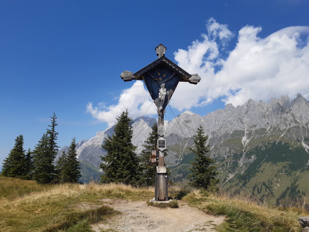 Radtour Auf Den Hochkeil In Mühlbach Hochkeil gipfelkreuz