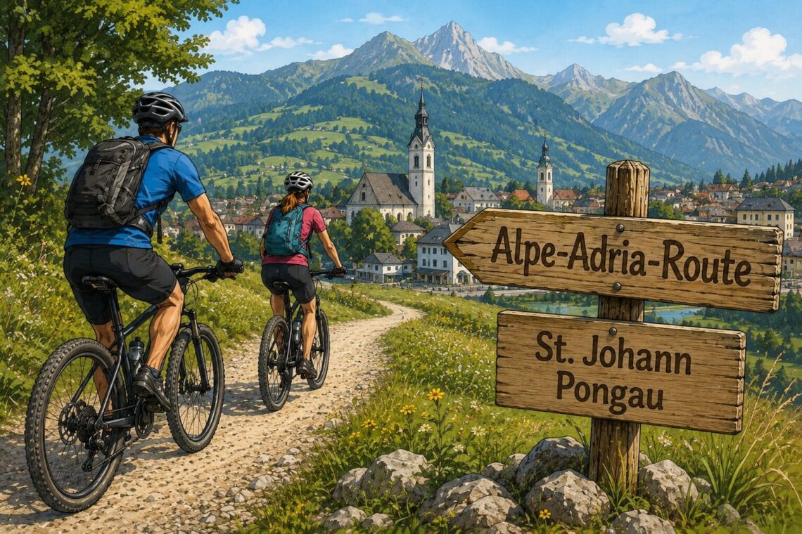 Alpeadria etappenort st. Johann
